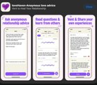 I made an app where you can ask anonymous relationship advice