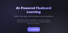 I built StudyDecks - an AI-powered flashcard generator to help you learn anything faster